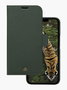 Dbramante1928 New York Funda Folio Verde para Apple iPhone 12 | Con Bolsillo para Tarjetas | 15.5 cm (6.1")