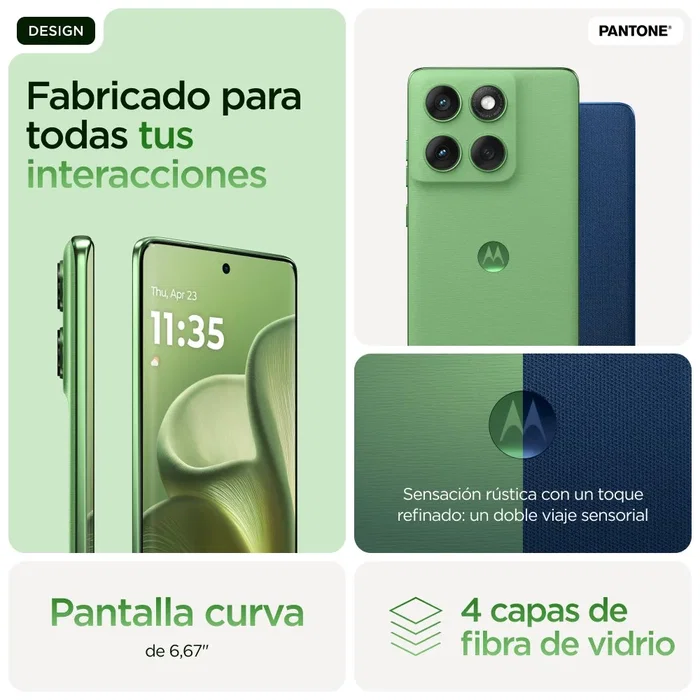 Motorola Edge 60 5G 8GB 512GB Verde Motorola Edge 60 5G 8GB 512GB Verde