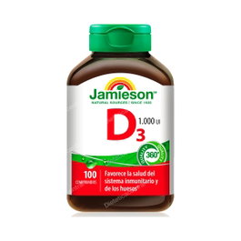 JAMIESON Vitamina D3 1000UI 100 comp