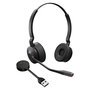 Jabra Engage DECT Headset 55 UC Auriculares Inalámbricos Binaurales Oficina Negro Titanio