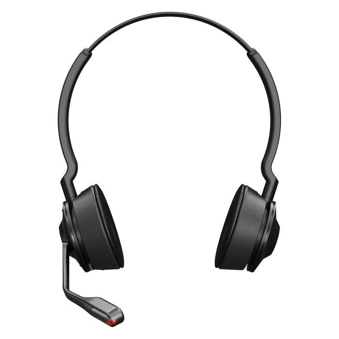 Jabra Engage DECT Headset 55 UC Auriculares Inalámbricos Binaurales Oficina Negro Titanio