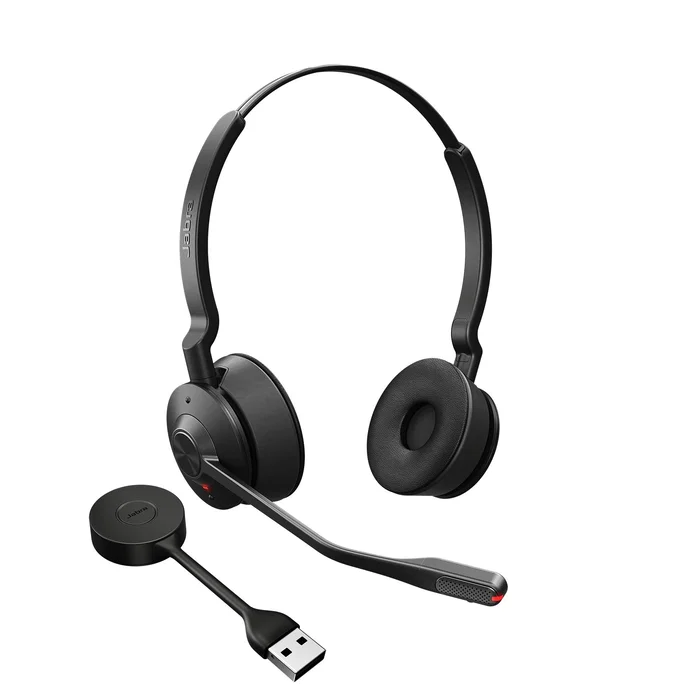 Jabra Engage 55 UC Stereo USB-A Negro, Titanio Jabra Engage 55 UC Stereo USB-A Negro, Titanio