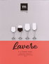 La Mediterranea Set de 6 Copas de Vino Lavere