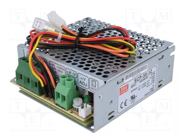 MEAN WELL SCP-35-12 Alimentador Buffer de Módulo 35,9W 13,8VDC