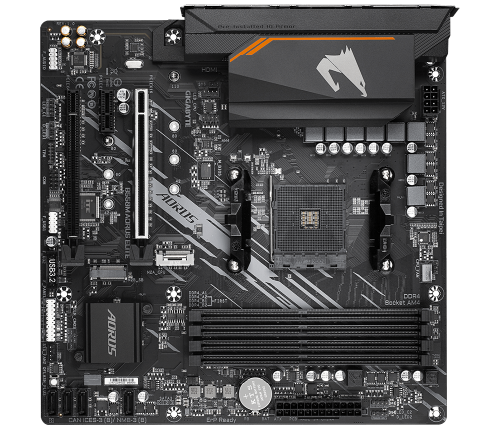 Gigabyte B550M AORUS ELITE Placa Base Micro ATX AMD B550 Socket AM4 para AMD Ryzen DDR4