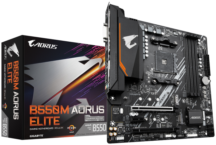 Gigabyte B550M AORUS ELITE Micro ATX