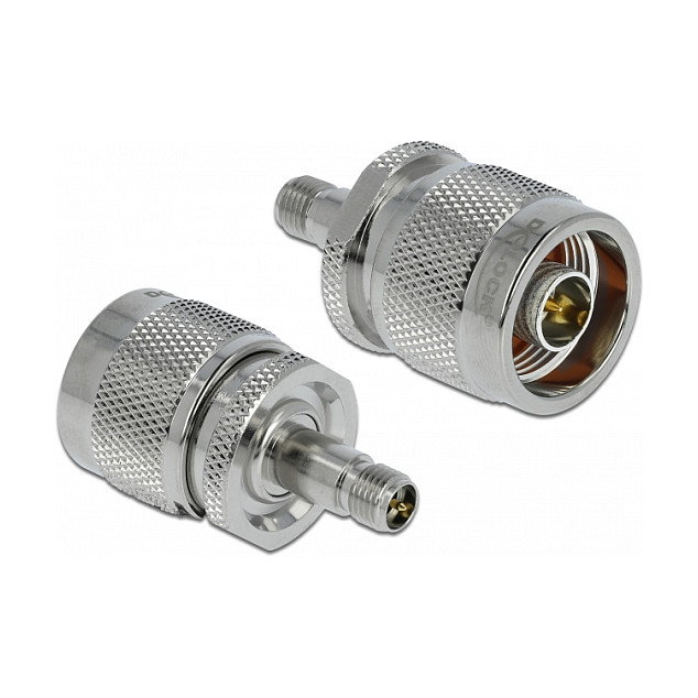 DeLOCK 89905 Adaptador N Macho a RP-SMA Hembra Gris DeLOCK 89905 Adaptador N Macho a RP-SMA Hembra Gris