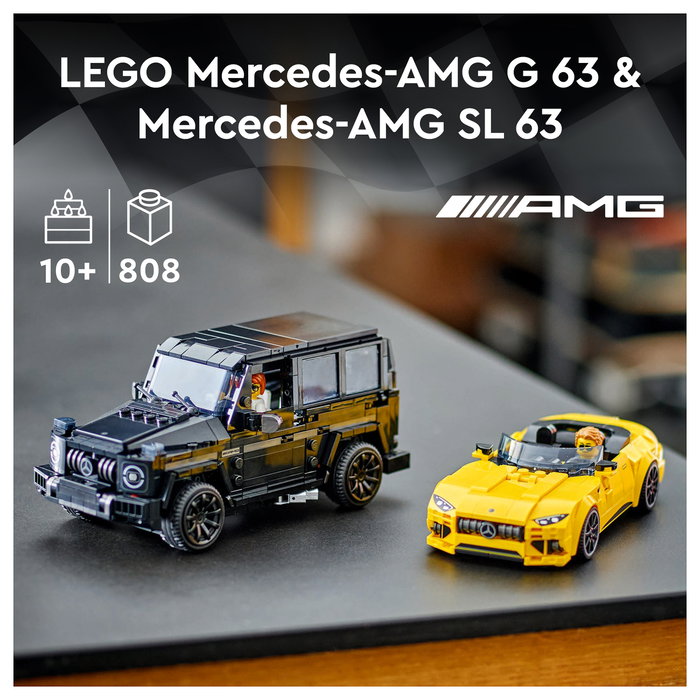 LEGO Speed Champions Mercedes-AMG G 63 y SL 63 76924