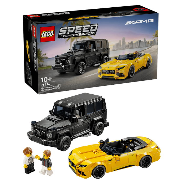 LEGO Speed Champions Mercedes-AMG G 63 y SL 63 76924
