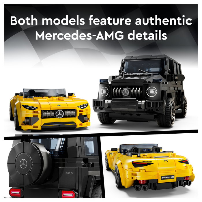 LEGO Speed Champions Mercedes-AMG G 63 y SL 63 76924
