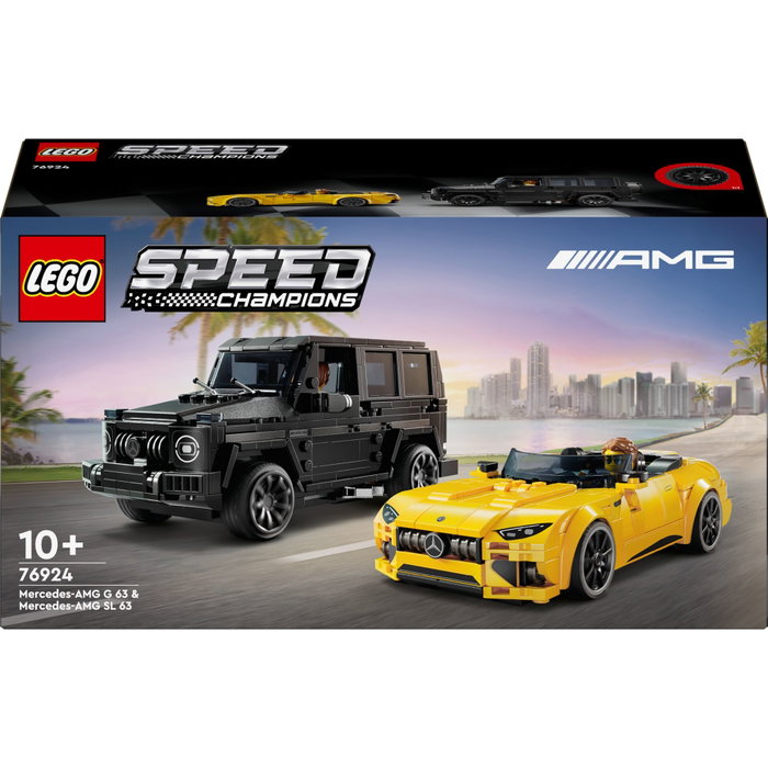 LEGO Speed Champions Mercedes-AMG G 63 y Mercedes-AMG SL 63 76924 LEGO Speed Champions Mercedes-AMG G 63 y Mercedes-AMG SL 63 76924