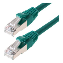 Helos Patchkabel Cat.6 GHMT AWG 27/7 verde 1,0 m