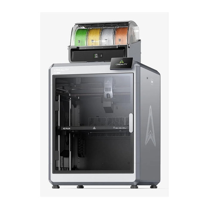 Creality K2 PLUS Combo Impresora 3D FDM con Sistema CFS de 4 Filamentos, 350*350*350 mm, WiFi, Ethernet, 600 mm/s, 4.3" Pantalla Táctil