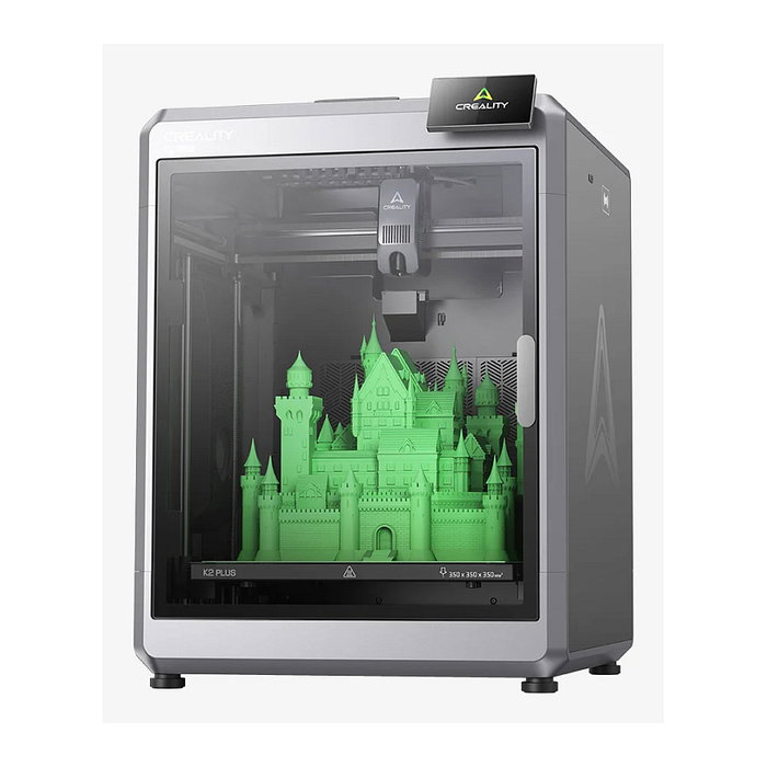 Creality K2 PLUS Combo Impresora 3D FDM con Sistema CFS de 4 Filamentos, 350*350*350 mm, WiFi, Ethernet, 600 mm/s, 4.3" Pantalla Táctil