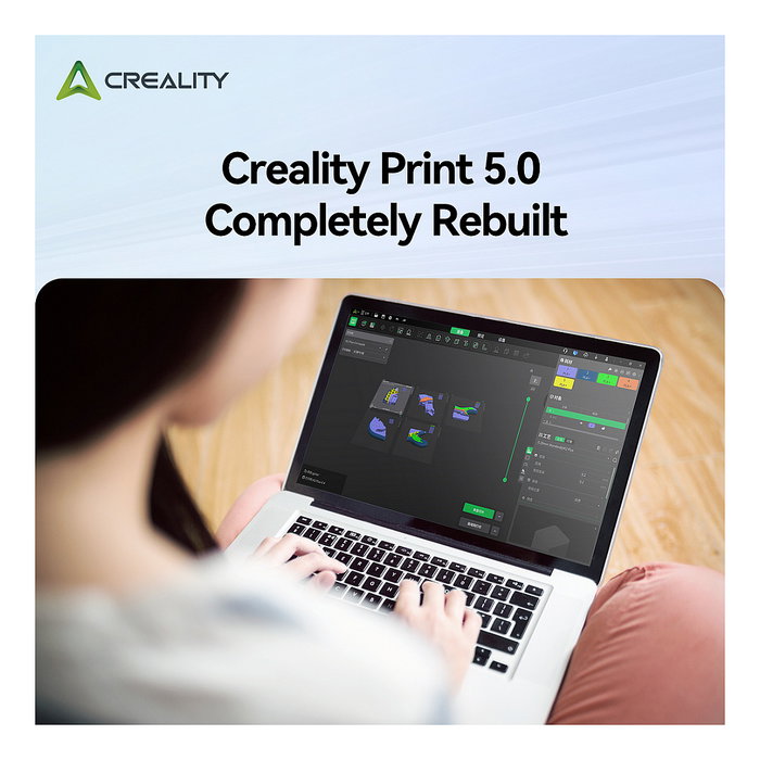Creality K2 PLUS Combo Impresora 3D FDM con Sistema CFS de 4 Filamentos, 350*350*350 mm, WiFi, Ethernet, 600 mm/s, 4.3" Pantalla Táctil