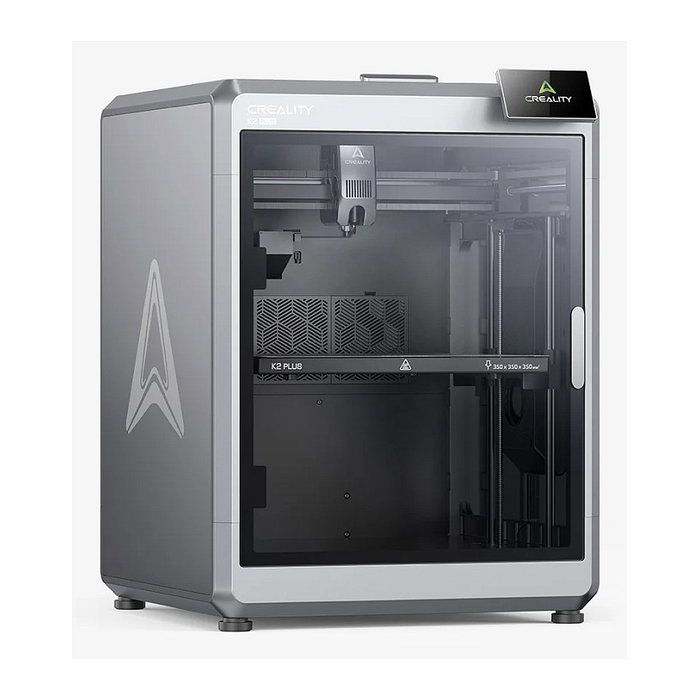 Creality K2 PLUS Combo Impresora 3D FDM con Sistema CFS de 4 Filamentos, 350*350*350 mm, WiFi, Ethernet, 600 mm/s, 4.3" Pantalla Táctil