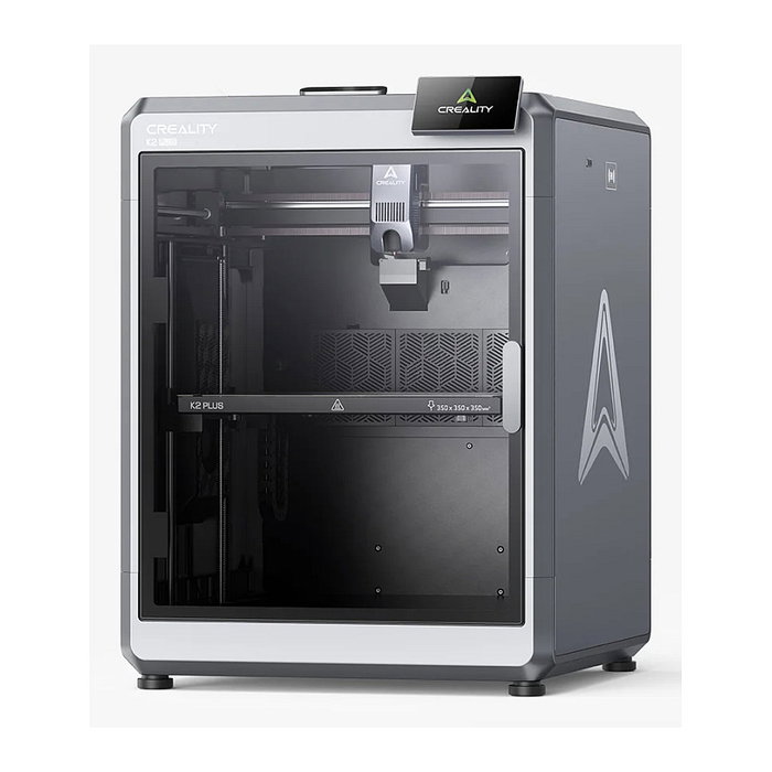 Creality K2 PLUS Combo Impresora 3D FDM con Sistema CFS de 4 Filamentos, 350*350*350 mm, WiFi, Ethernet, 600 mm/s, 4.3" Pantalla Táctil