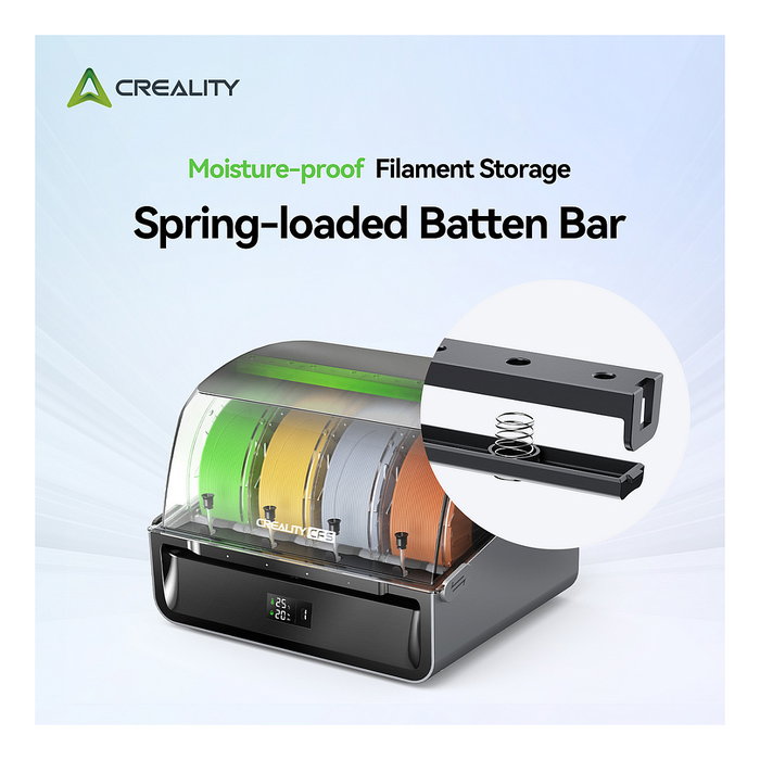 Creality K2 PLUS Combo Impresora 3D FDM con Sistema CFS de 4 Filamentos, 350*350*350 mm, WiFi, Ethernet, 600 mm/s, 4.3" Pantalla Táctil