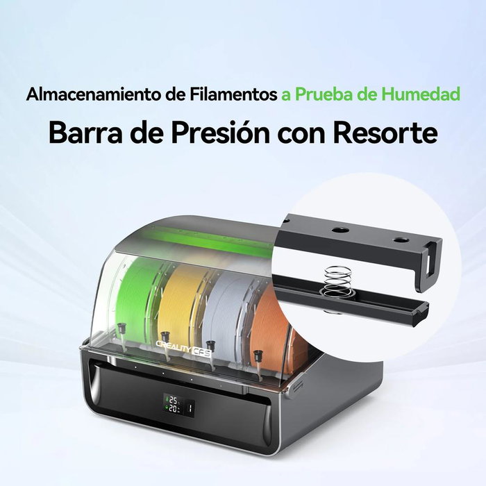 Creality K2 Plus Combo Impresora 3D | Volumen 350x350x350 mm | Alta Velocidad 600mm/s | Calibración Automática | Compatible con PLA, ABS, PETG, Fibra de Carbono