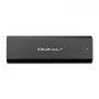 QOLTEC Carcasa de disco M.2 USB 3.1 Gen 1 en aluminio, negro