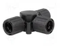 HELLERMANNTYTON Conector de tipo T HelaGuard IP66