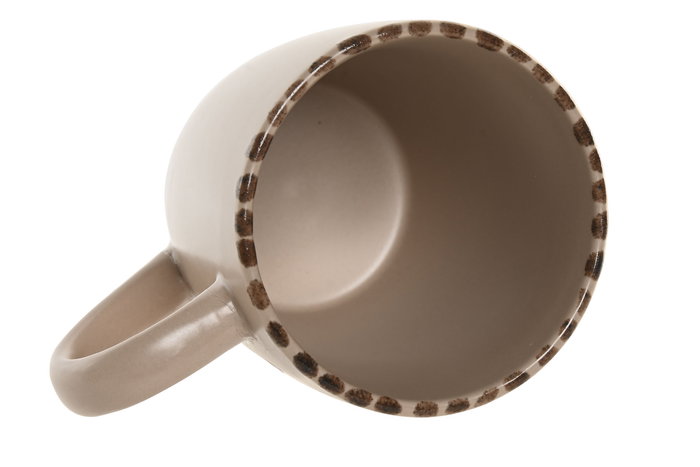 DKD Home Decor Mug Scandi Marron 9 x 10.8 x 13 cm (6 Unidades) Gres Apto Microondas Lavavajillas DKD Home Decor Mug Scandi Marron 9 x 10.8 x 13 cm (6 Unidades) Gres Apto Microondas Lavavajillas