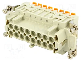 ILME CSHF 16 Conector HDC Hembra de 16 Pines