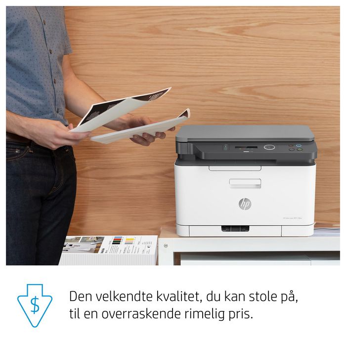 HP Color Laser MFP 178nw Impresora Multifunción Inalámbrica a Color