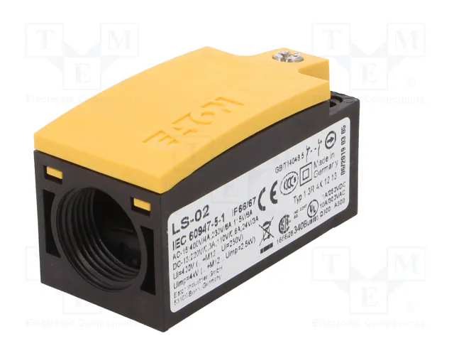 EATON ELECTRIC LS-Titan LS-02 Interruptor de fin de carrera con espárrago de Ø8,2mm