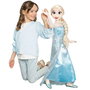 Jakks Pacific Muñeca Princesa Disney Frozen Elsa 80 cm de PVC, incluye Conjunto y Cepillo, para Niñas +3 Años