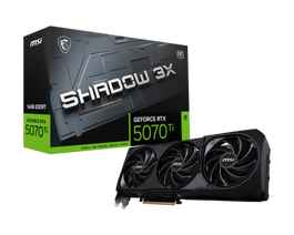 MSI GeForce RTX 5070 Ti 16G SHADOW 3X OC 12 GB GDDR7