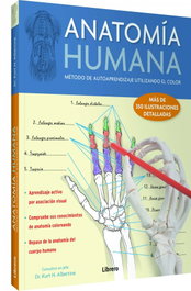 LIBRERO Anatomía Humana: Método autoaprendizaje utilizando color