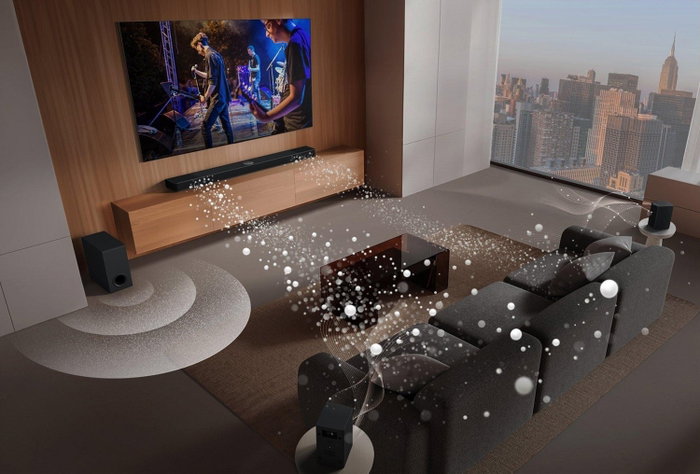 LG S40TR Barra de Sonido 4.1 canales 400W Negro