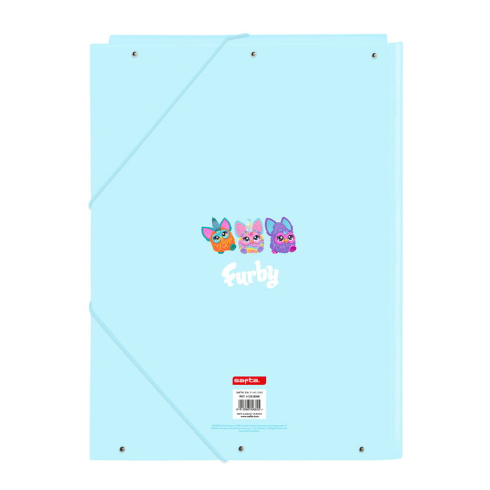 Safta Carpeta Folio Furby con 3 Solapas Safta Carpeta Folio Furby con 3 Solapas
