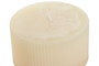 DKD Home Decor Vela de Cera de Parafina Crema 910g