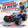 JugaToys Coche Radio Control High Speed Hotrod Tiburón 2.4Ghz con Humo y LED