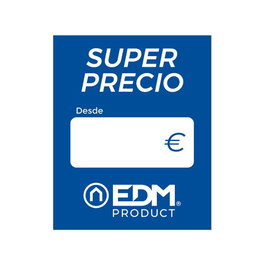 Edm Cartel promocional azul 00180 00181 39x48cm