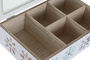 DKD Home Decor Caja para Infusiones Casablanca 2022 Urban 15 x 7 x 23 cm MDF y Cristal