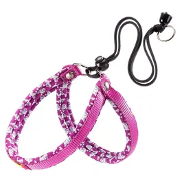 Ferplast Arnés Agila Fantasy 2 Purple para Perros Talla A=B 32-50 cm