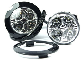 M-Tech Luces Diurnas Led 902Hp Universal ECE+ 30% Más Luz Homologadas E4 Diámetro 70mm Profundidad 36mm