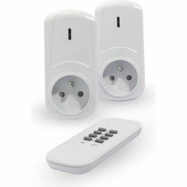 Chacon Kit 2 Tomas Encendido Apagado con Control Remoto Inalambrico 25m 2000W