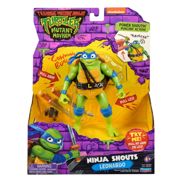 Playmates Ninja Turtles: Caos Mutante Ninja Shouts Figuras 15 cm Surtido (8)