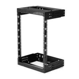 Startech Armario rack de marco abierto 15U con profundidad ajustable de 12 a 20 pulgadas