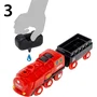 Brio World Circuito de locomotora a batería de vapor 36017