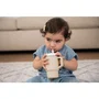 Infantino Taza de silicona para bebé, 255 ml, color arena, INF0773554080322