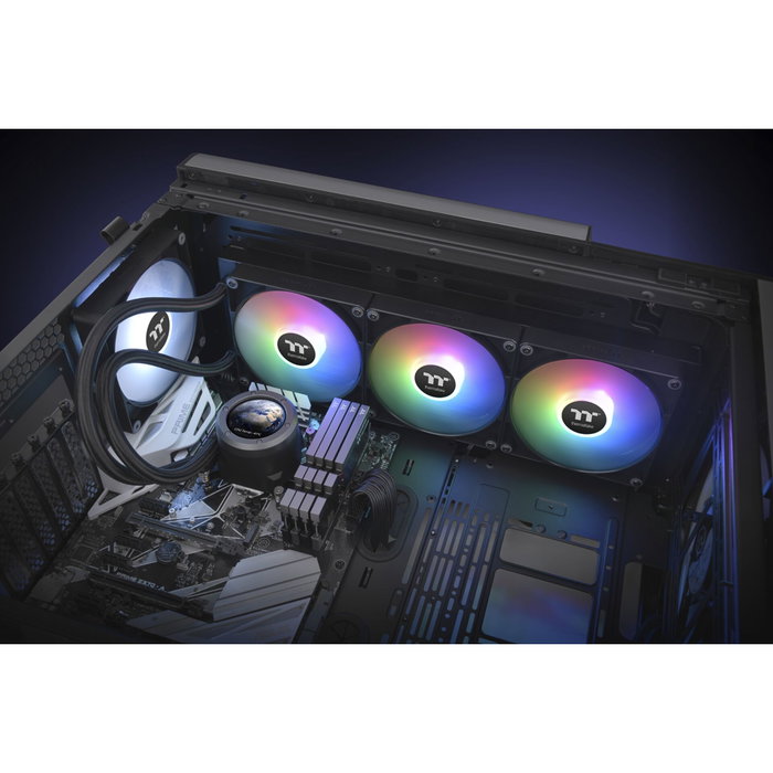 Thermaltake TH420 V2 Ultra ARGB Sync Sistema de refrigeración líquida todo en uno Negro