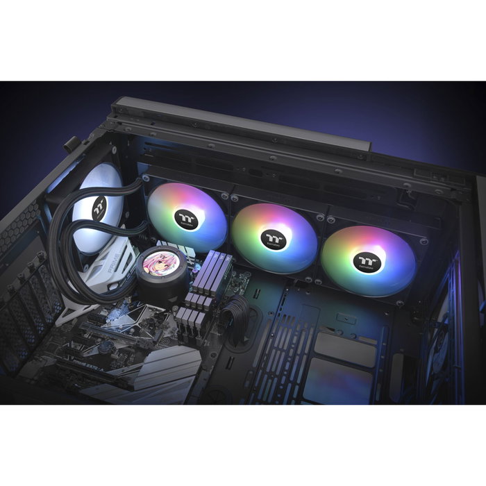 Thermaltake TH420 V2 Ultra ARGB Sync Sistema de refrigeración líquida todo en uno Negro