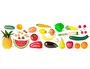 Miniland Juego de Frutas, Hortalizas y Frutos Secos con 36 Piezas