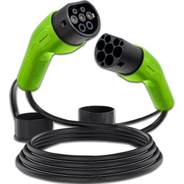 Qoltec Cable de Carga EV Tipo 2 22kW 32A 5m