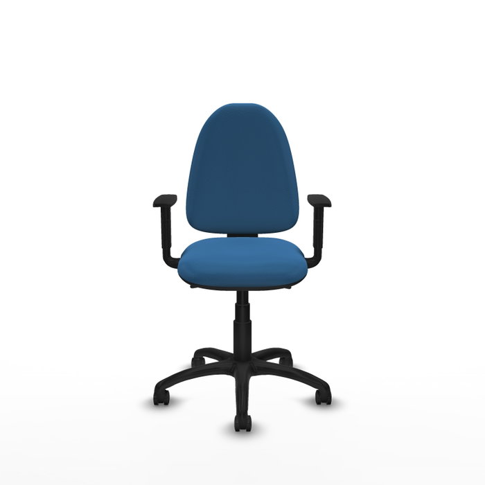 PIQUERAS Y CRESPO Silla de oficina Aýna Azul claro con mecanismo Asincro
